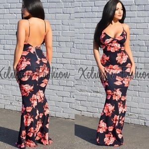 Maxi Floral Dress